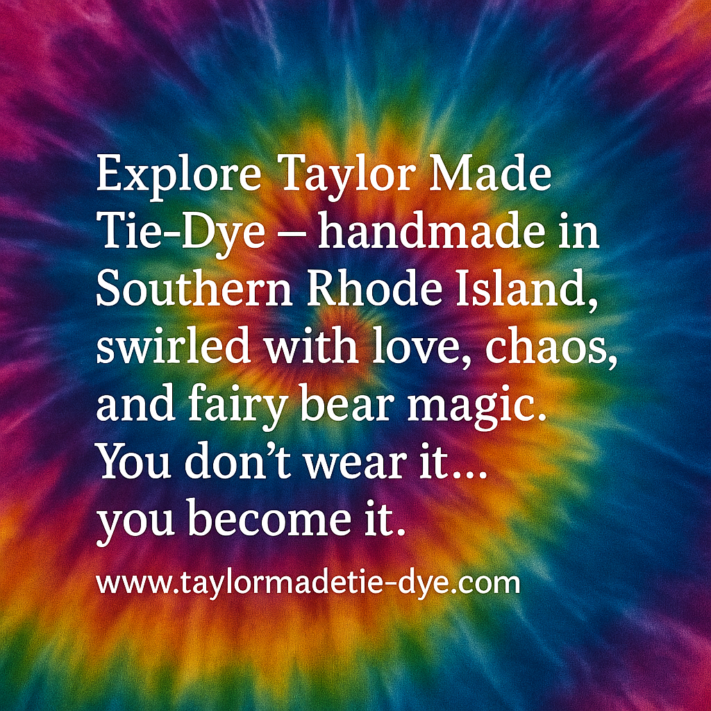 🌈 Swirls, Squirrels &amp; Soulful Shirts: The Magic Behind Taylor Made Tie-Dye