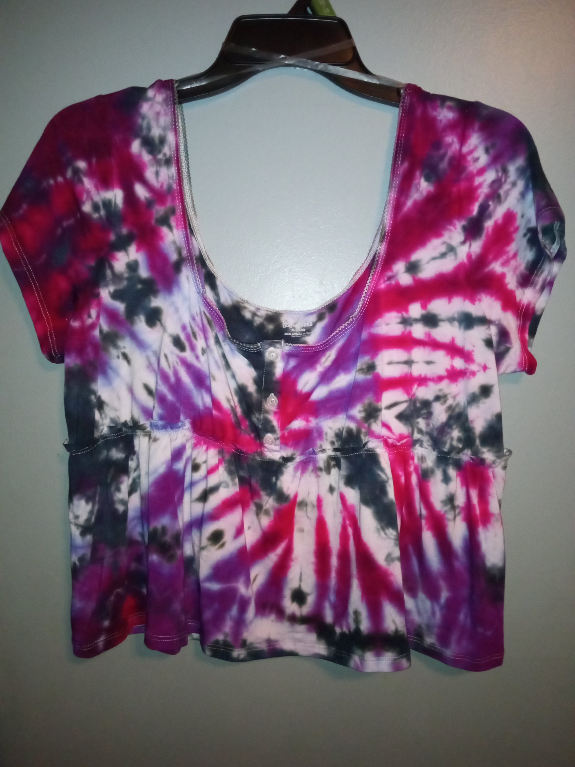 Extra large ladies crop top